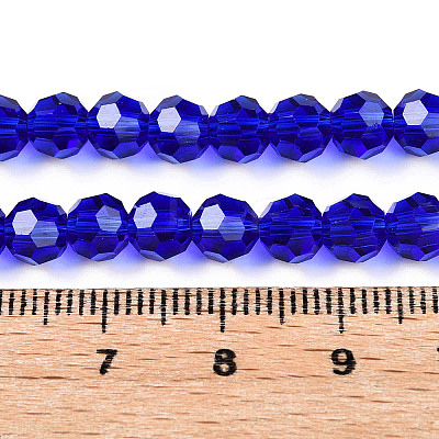 Transparent Glass Beads EGLA-A035-T8mm-D06-1
