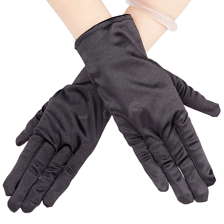Satin Gloves AJEW-CY0002-52A-1