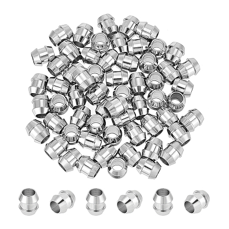 Unicraftale 60Pcs 201 Stainless Steel Beads STAS-UN0048-48-1