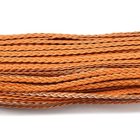 3-Ply PU Leather Braided Cord OCOR-Q059-01L-1