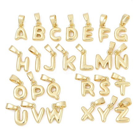 26Pcs Brass Charms KK-G522-54-G-1