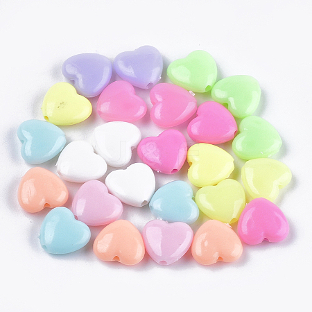 Opaque Acrylic Beads MACR-S296-61-1