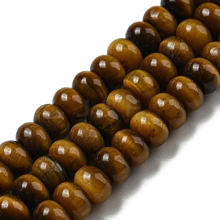 Natural Tiger Eye Beads Strands G-K343-B02-01-1