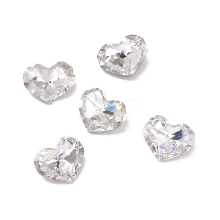 Glass Rhinestone Cabochons RGLA-J032-A-TG001-1