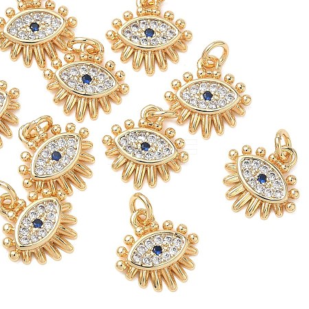 SHEGRACE Brass Cubic Zirconia Pendants XGRQ3K142-532G-1