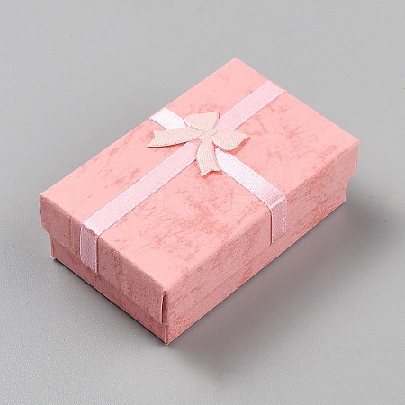 Marble Printed Cardboard Jewelry Set Storage Boxes CON-TAC0020-02A-1