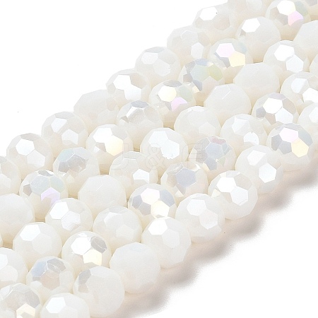 Opaque Glass Beads Stands EGLA-A035-P8mm-B01-1