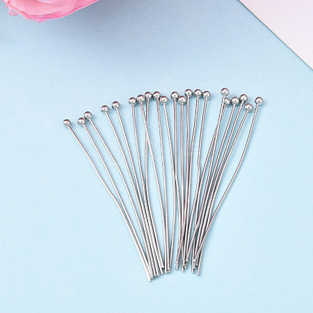 Brass Ball Head Pins KK-YW0004-03D-P-1