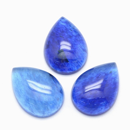 Watermelon Stone Glass Cabochons LS-G-E491-B-15-1