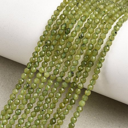 Natural Canadian Jade Beads Strands G-G259-D02-2mm-1