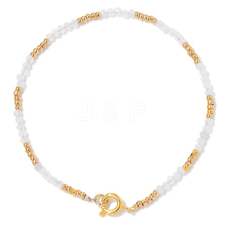 Natural Rose Quartz Beaded Bracelets PW-WG6221C-01-1
