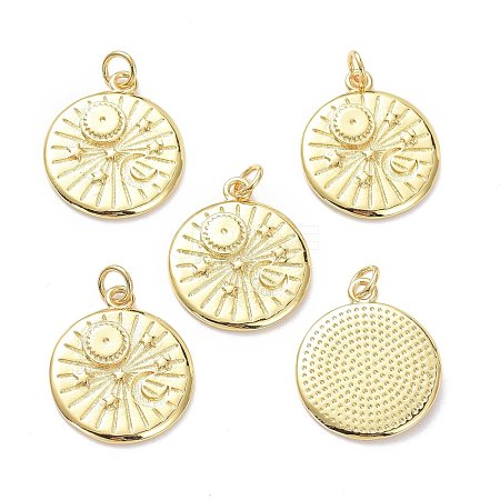 Brass Pendants KK-L206-018G-1