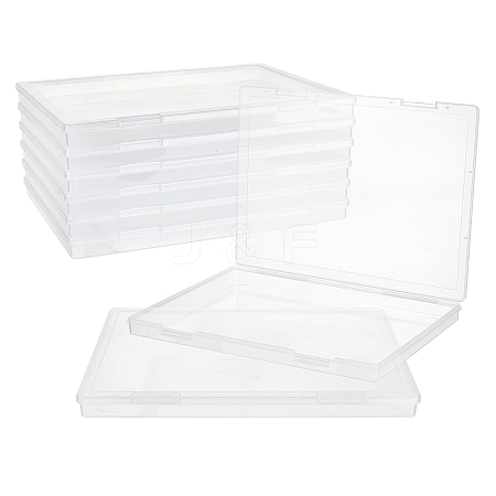 Plastic Bead Containers with Hinged Lid CON-WH0099-73-1