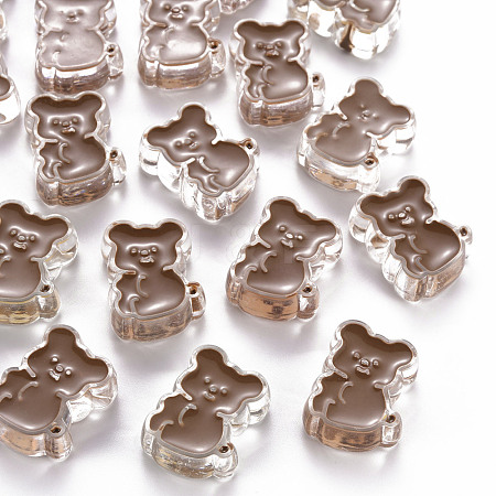 Transparent Acrylic Beads MACR-S374-07A-01-1