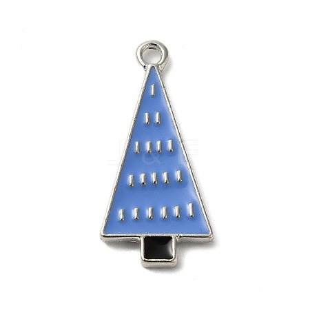 Winter Theme Alloy Enamel Pendants ENAM-M002-05I-P-1