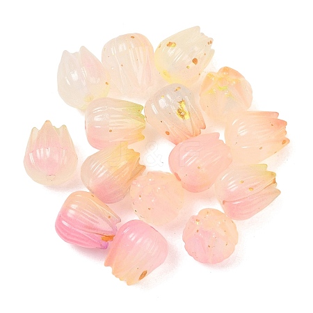 Opaque Acrylic Beads OACR-G054-04E-1
