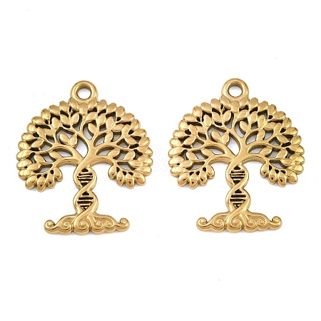 304 Stainless Steel Pendants SA-CBA1839-19G-1