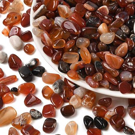 Dyed & Heated Natural Agate Beads G-J402-04B-02-1