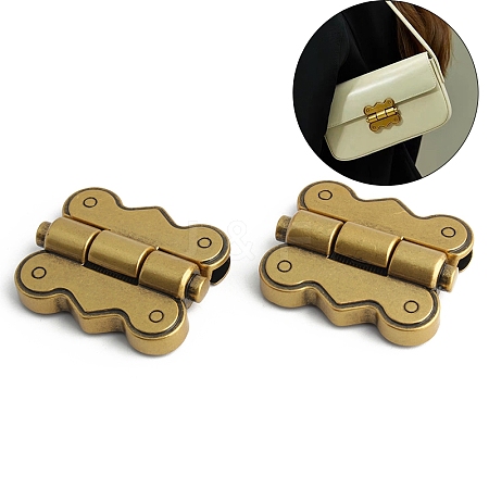 Zinc Alloy Bag Twist Lock Accessories PW-WG74069-01-1