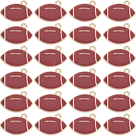 30Pcs Alloy Enamel Pendants FIND-SC0022-79-1