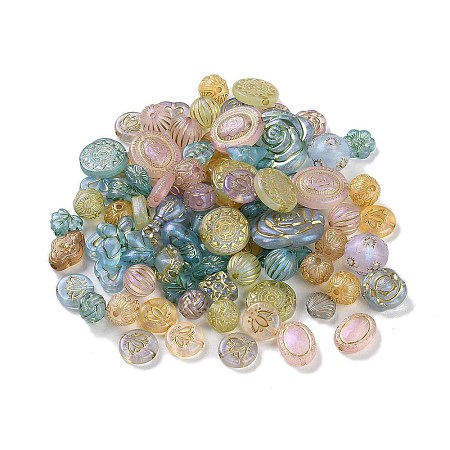 Transparent Acrylic Beads X1-MACR-L005-05A-1