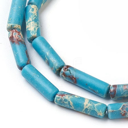 Synthetic Imperial Jasper Beads Strands G-L496-A03-1