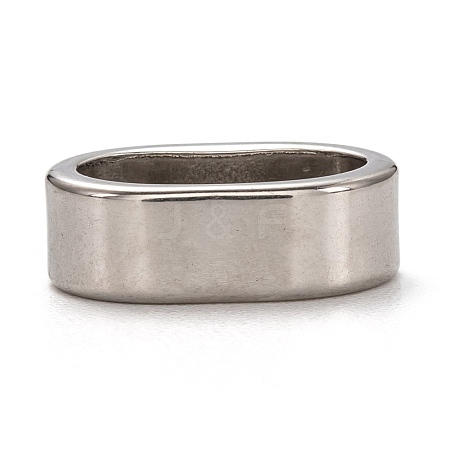 Non-Tarnish 201 Stainless Steel Slide Charms/Slider Beads STAS-L255-002P-1