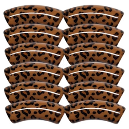 Opaque Acrylic Beads SACR-ZX012-15B-02-1