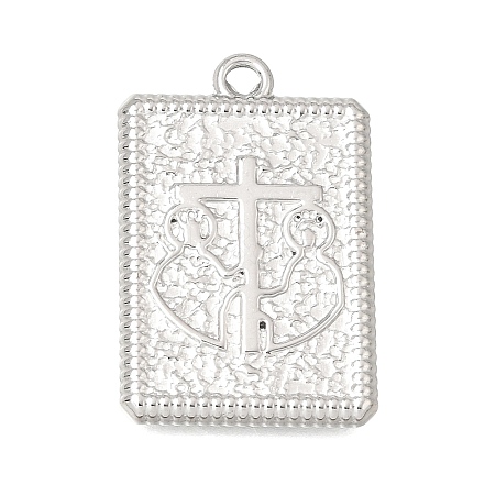 304 Stainless Steel Pendants STAS-D391-05P-01-1