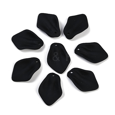 Spray Painted Acrylic Pendants FIND-PW0024-15F-1-1