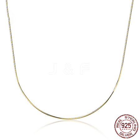 925 Sterling Silve Snake Chain Necklaces HT0674-1-1