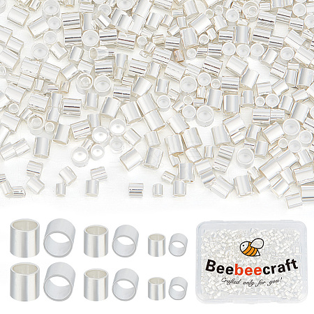 600Pcs 3 Styles Brass Spacer Beads KK-BBC0011-70S-1