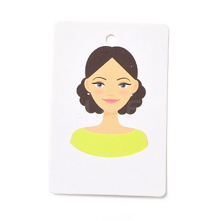 Paper Earring Display Cards DIY-B061-05E-1