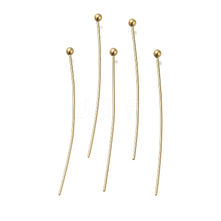 Brass Ball Head Pins KK-H502-03O-G-1