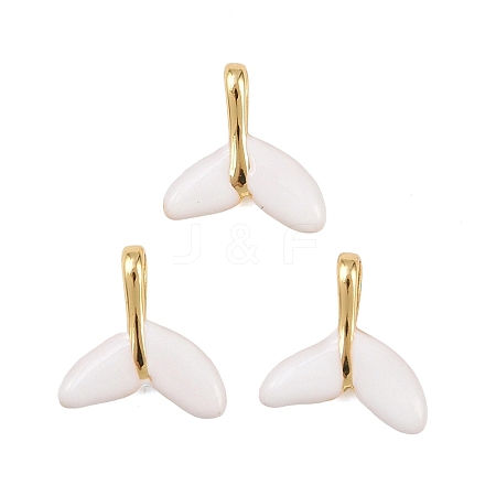 Brass Enamel Charms KK-B167-02G-02-1