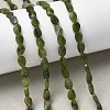 Natural Canadian Jade Beads Strands G-B159-A12-1