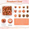 68Pcs 12 Styles Handmade Porcelain Beads PORC-FS0001-55-3