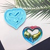 Heart with Pinky Promise Valentine Day DIY Pendant Silicone Molds SIMO-C007-06-1