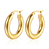 Stainless Steel Hoop Earrings for Women KQ9040-1-1