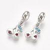 Alloy European Dangle Charms MPDL-S067-004P-1