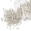 Electroplate 12/0 Glass Seed Beads SEED-Q003-2-1