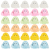 120Pcs 6 Colors Luminous Transparent Resin Octopus Display Decorations Glow in the Dark RESI-SP0001-46-1