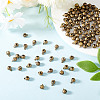 300Pcs Brass Bell Pendants KK-HY0003-77-4