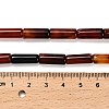 Dyed Natural Agate Beads Strands G-G203-01B-5