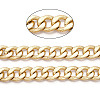 Aluminum Textured Curb Chains CHA-N003-15KCG-2