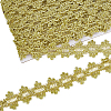 Polyester Wavy Lace Ribbon OCOR-WH0082-365A-1