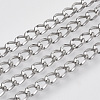 304 Stainless Steel Curb Chains STAS-R100-17-4