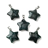 Natural Moss Agate Pendants GG-K002-10P-1