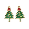 304 Stainless Steel Enamel Pendants STAS-L300-012G-28-1