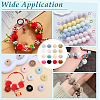 96Pcs 16 Colors Plush Pompom Pendants FIND-PH0027-63-5